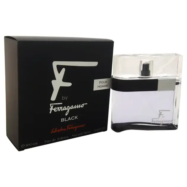 F Black by Ferragamo 3.4oz for Men